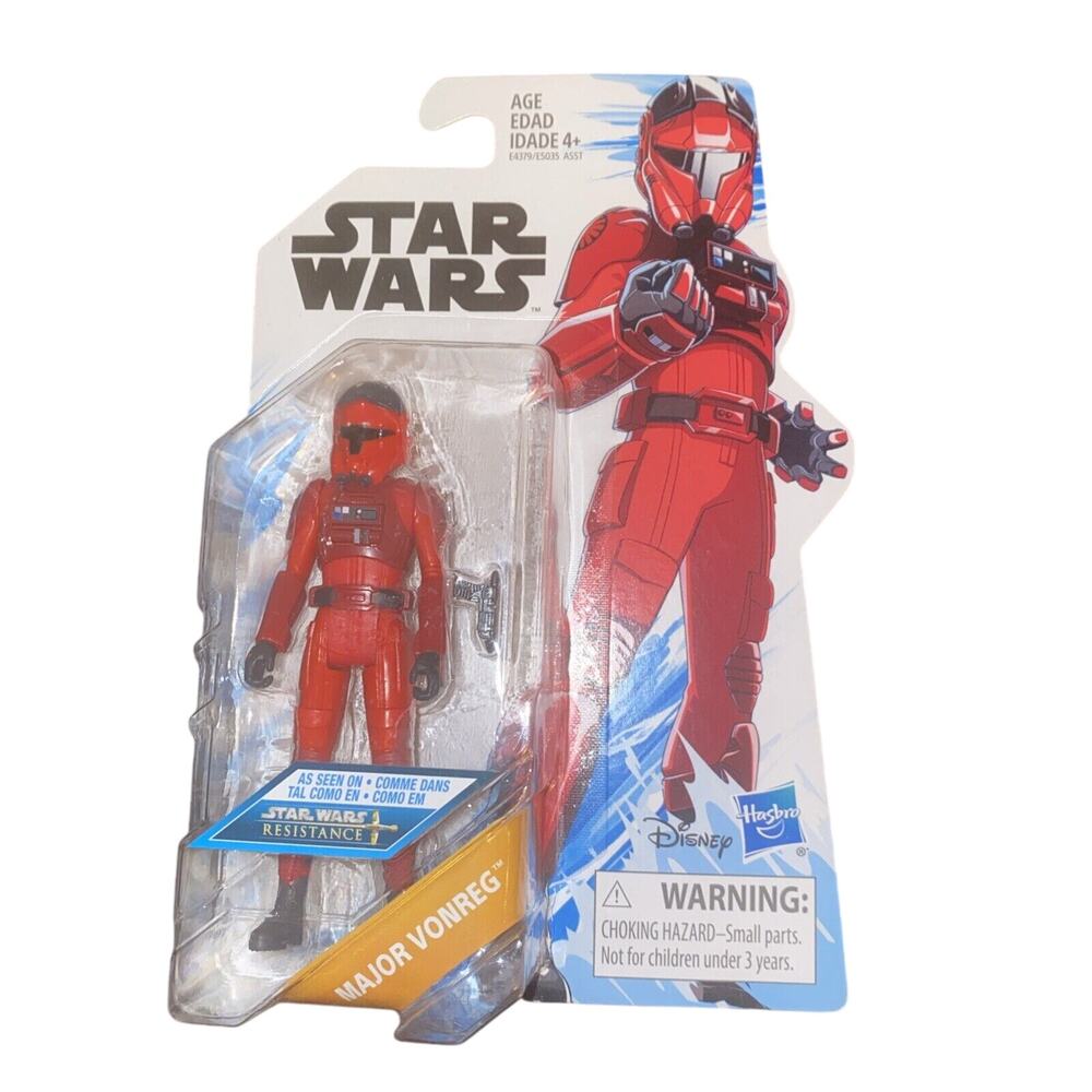 Major Vonreg - Star Wars Resistance 3.75" Action Figure 2018 Ted Tie Fighter Uni